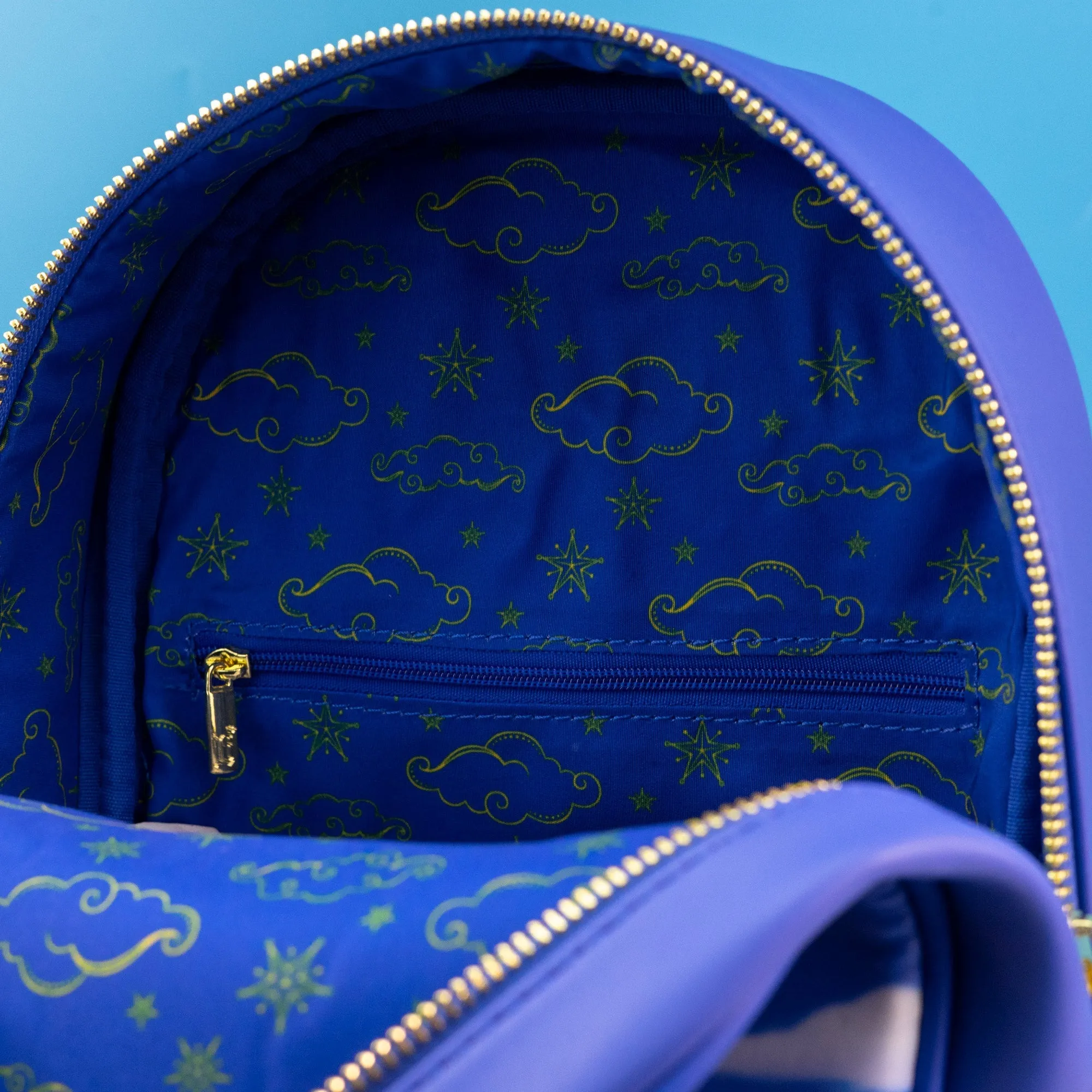 Loungefly x Disney Aladdin A Whole New World Magic Carpet Ride Mini Backpack