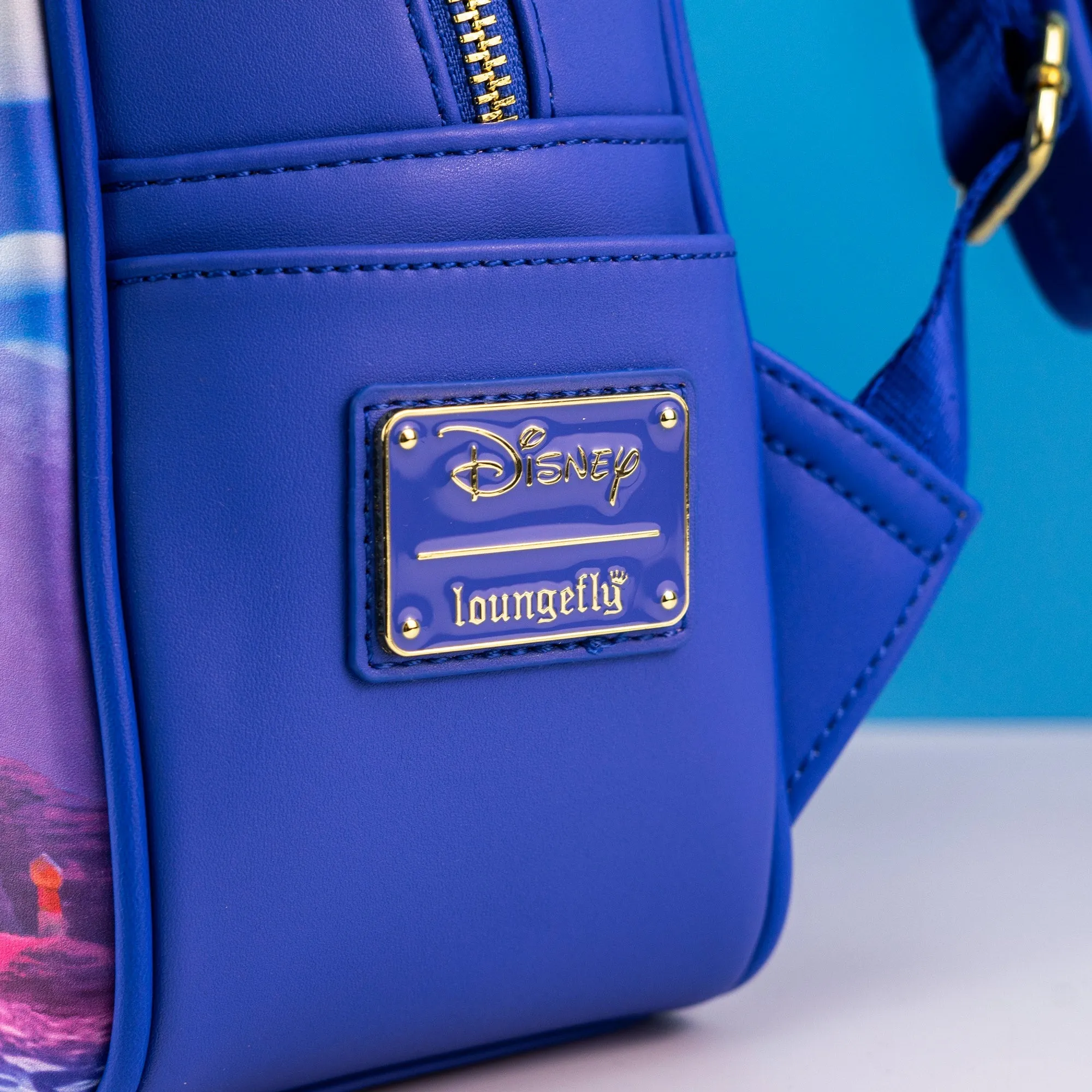 Loungefly x Disney Aladdin A Whole New World Magic Carpet Ride Mini Backpack
