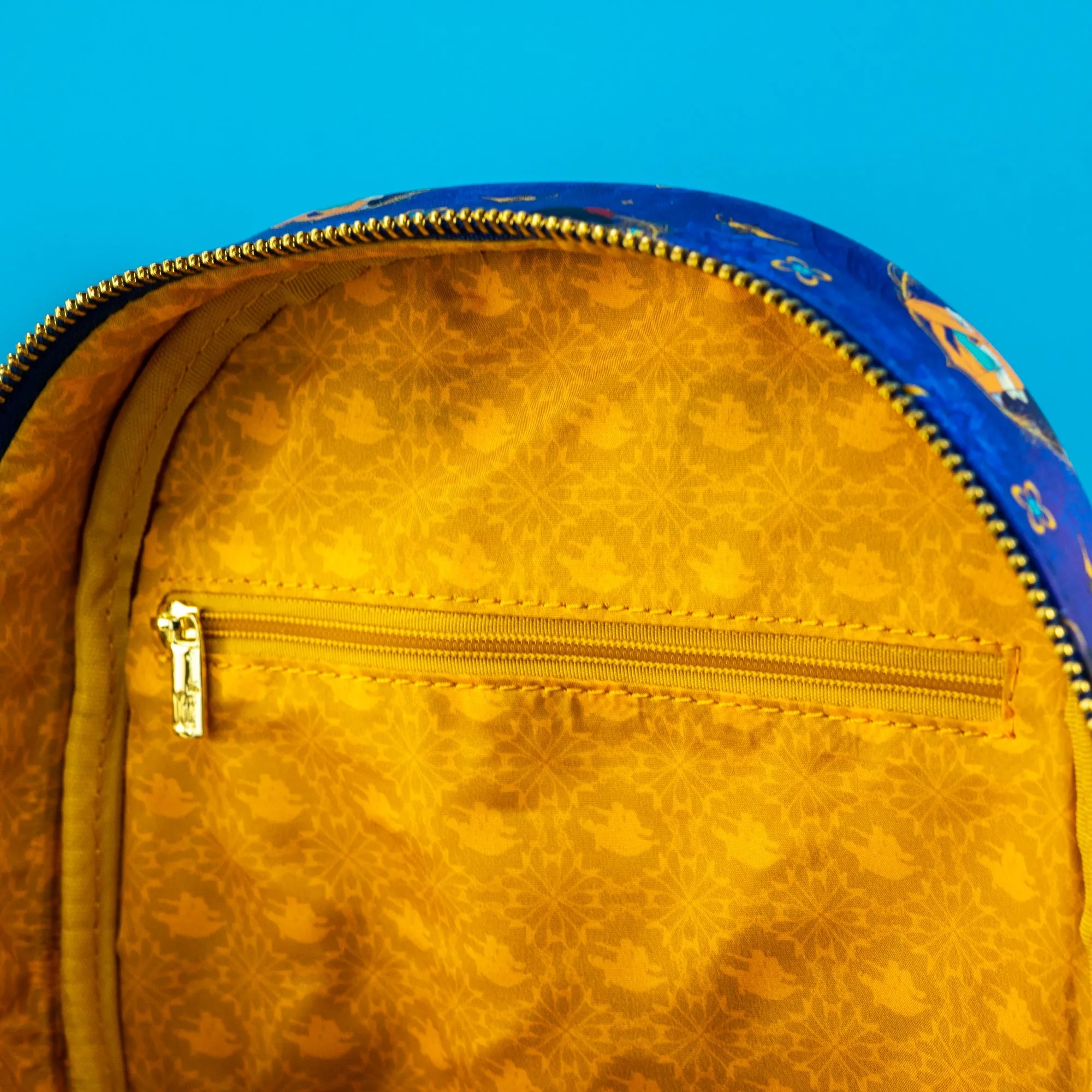 Loungefly x Disney Aladdin Princess Jasmine and Aladdin Print Mini Backpack