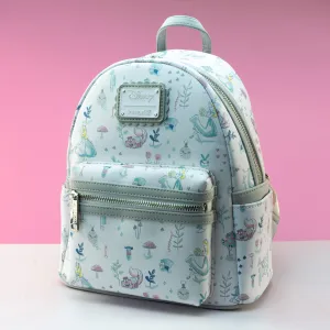 Loungefly x Disney Alice in Wonderland AOP Mini Backpack