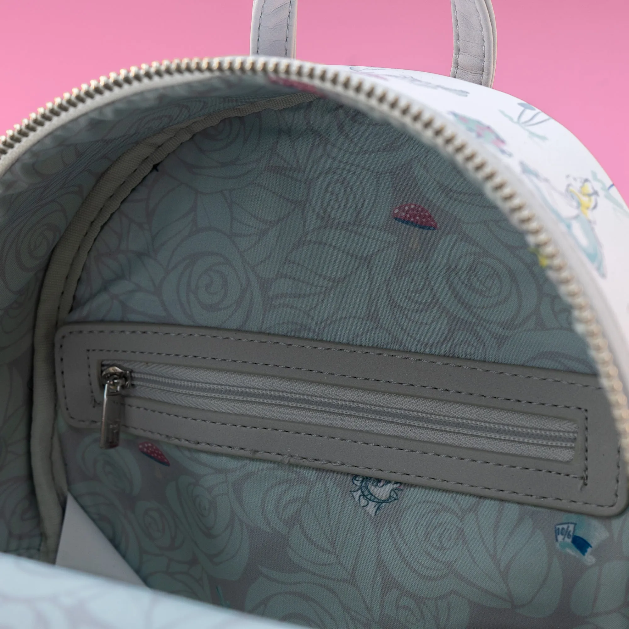 Loungefly x Disney Alice in Wonderland AOP Mini Backpack