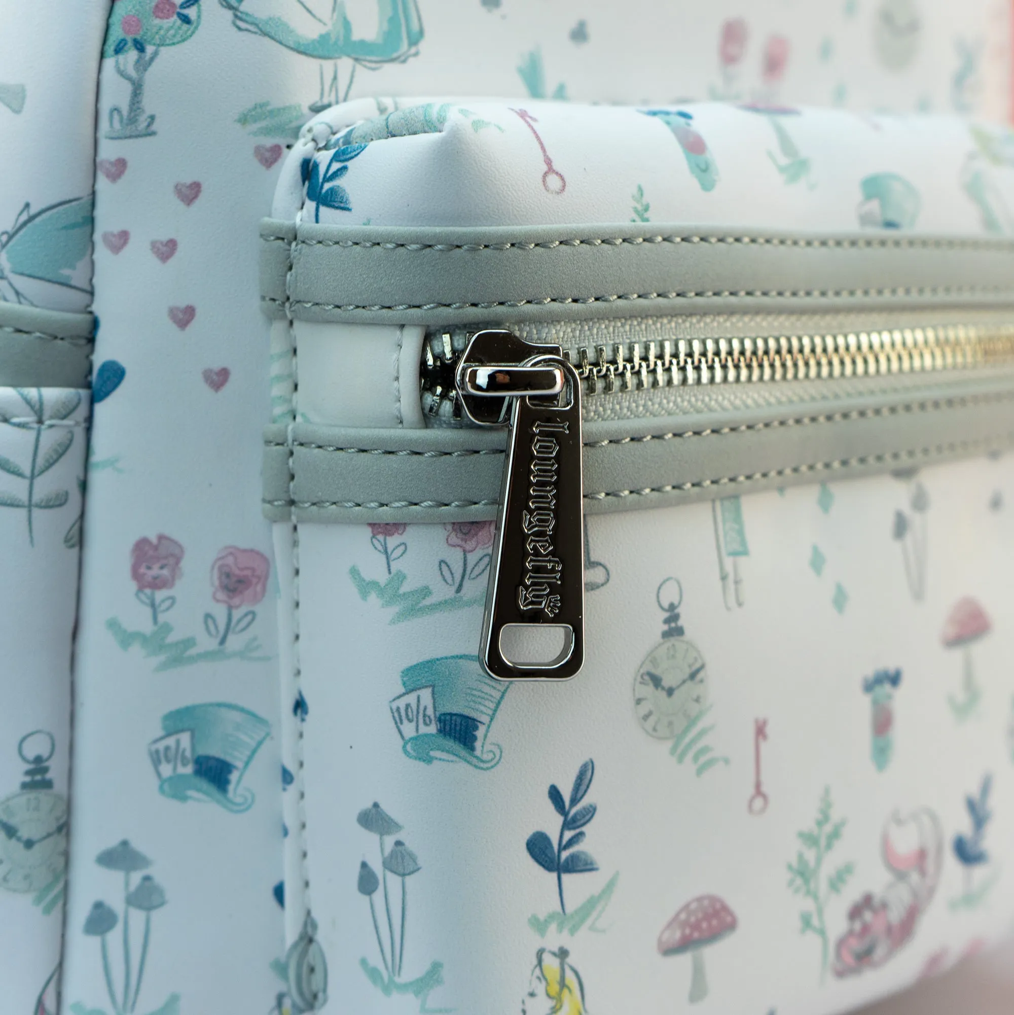 Loungefly x Disney Alice in Wonderland AOP Mini Backpack