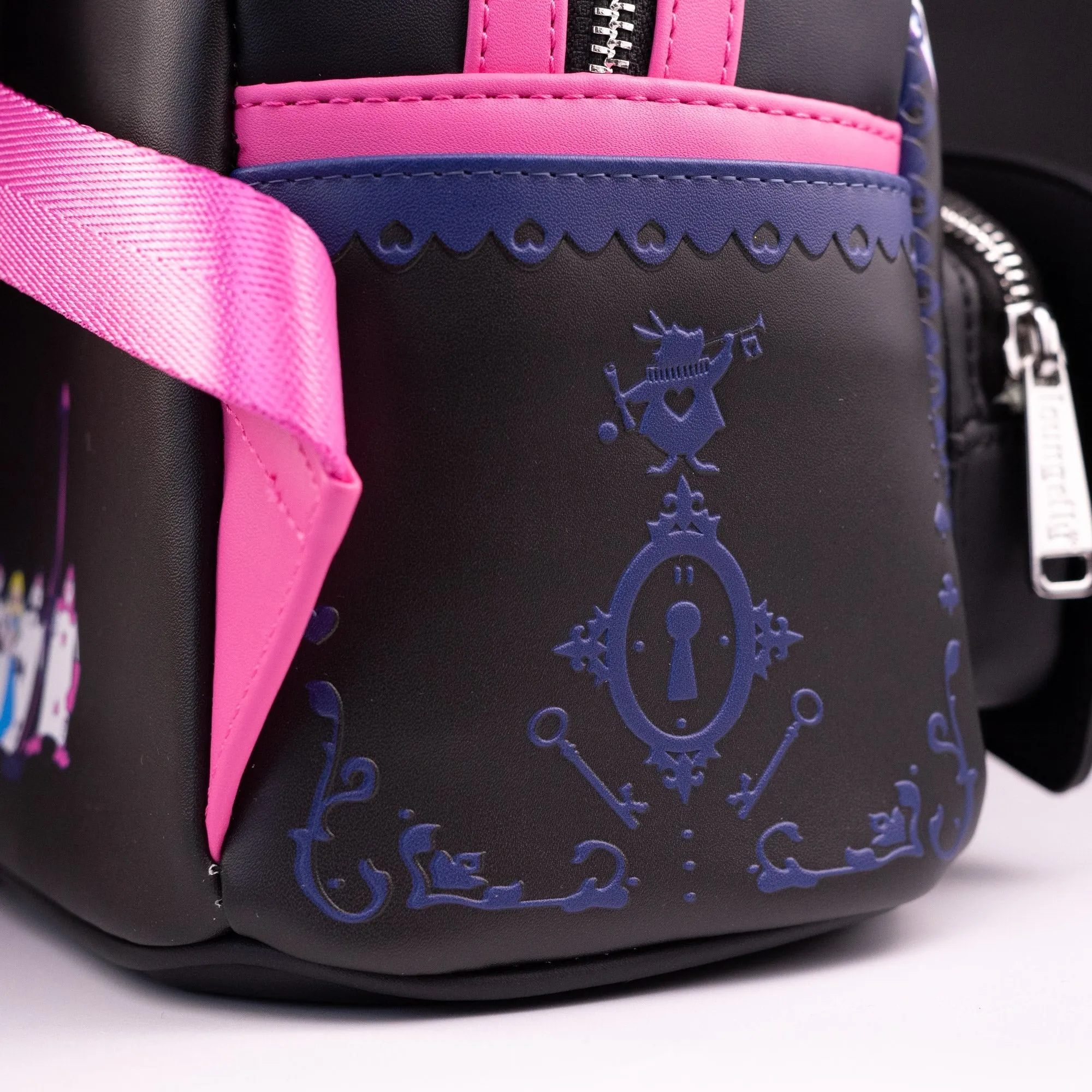 Loungefly x Disney Alice in Wonderland Character Playing Cards Mini Backpack