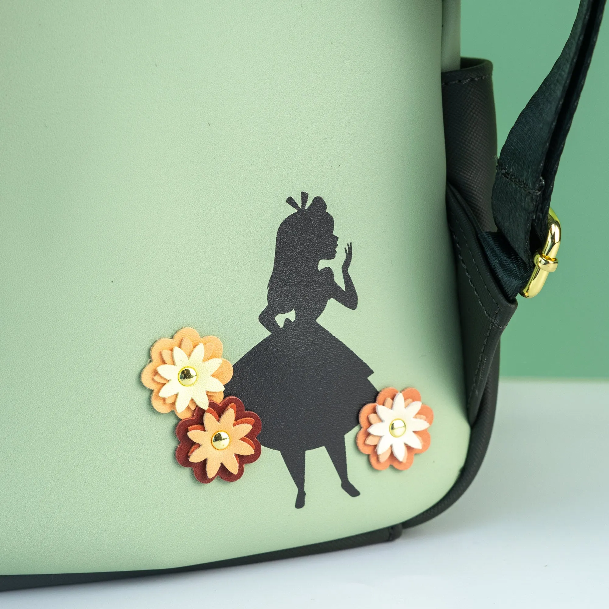 Loungefly x Disney Alice in Wonderland Character Silhouettes Mini Backpack