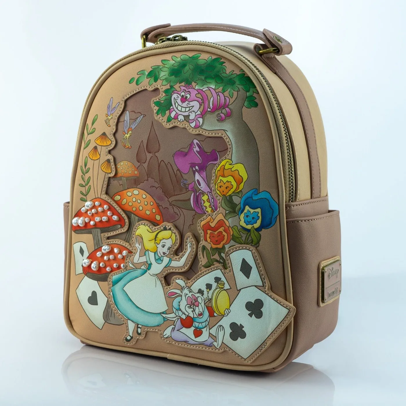 Loungefly x Disney Alice in Wonderland Forest Friends Mini Backpack