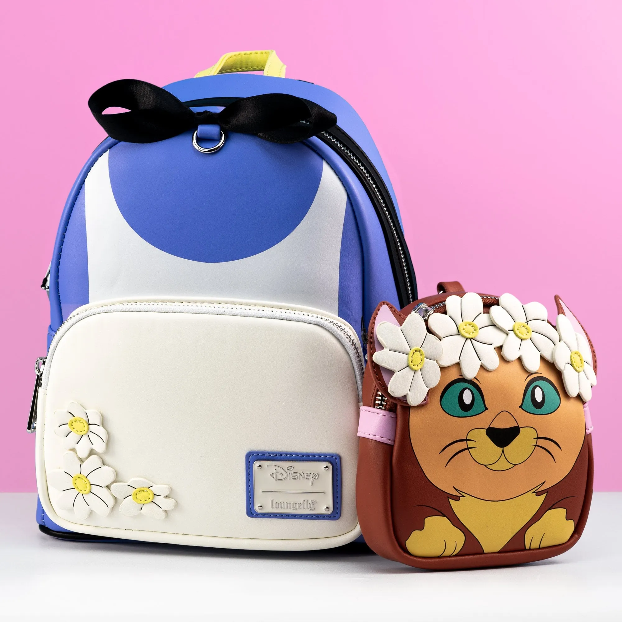 Loungefly x Disney Alice in Wonderland Mini Backpack with Detachable Wristlet