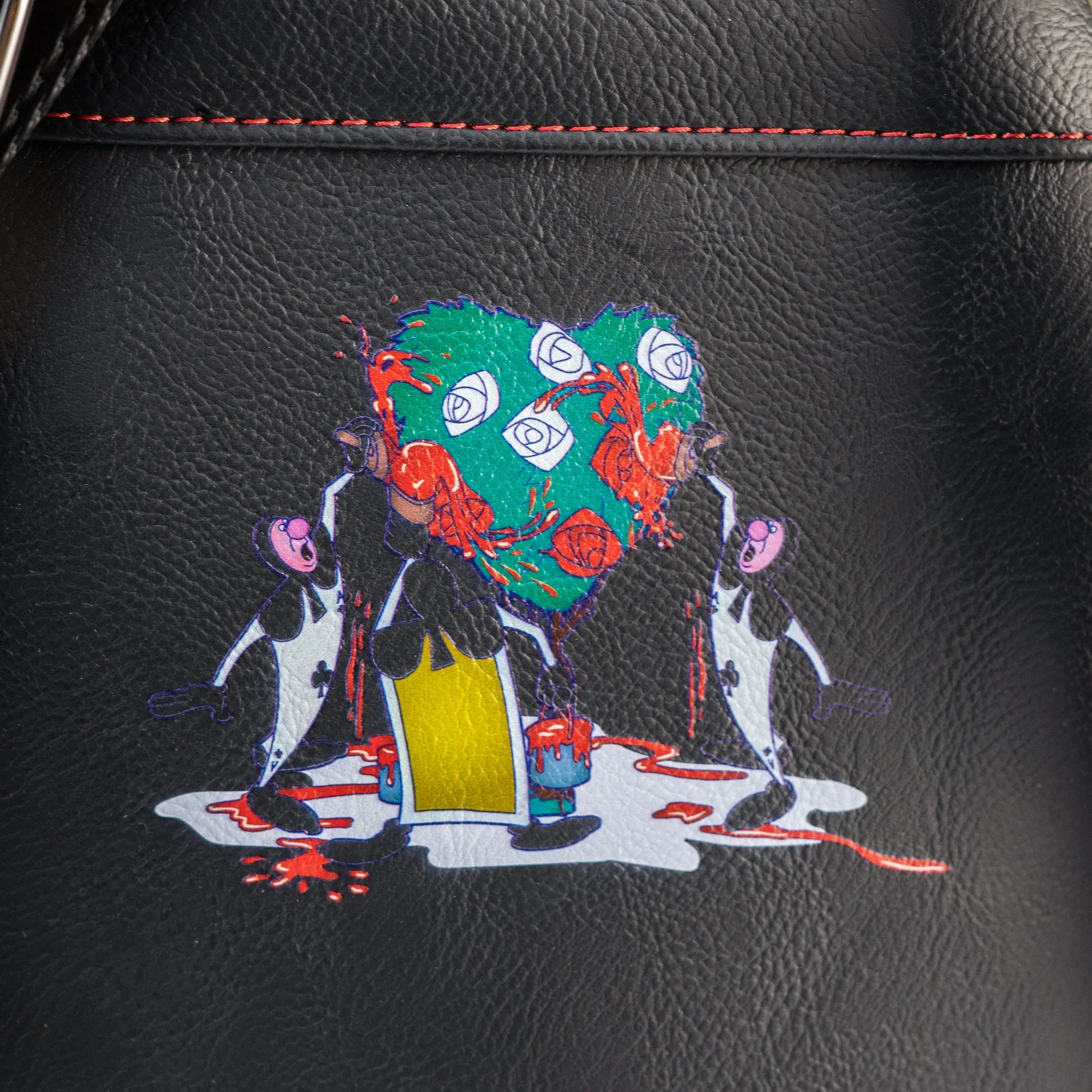 Loungefly x Disney Alice in Wonderland Queen of Hearts Castle Mini Backpack