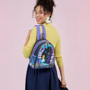Loungefly x Disney Alice in Wonderland Tulgey Wood Mini Backpack