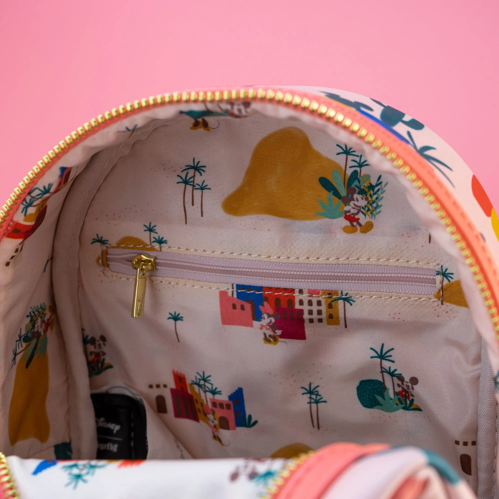 Loungefly x Disney Backpack South Western Mickey Cactus Mini Backpack