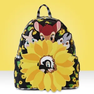 Loungefly x Disney Bambi Sunflower Friends Mini Backpack