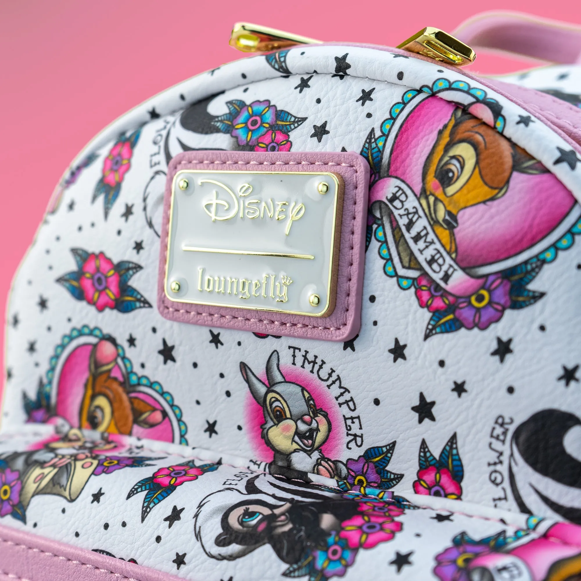 Loungefly x Disney Bambi Tattoo Mini Backpack