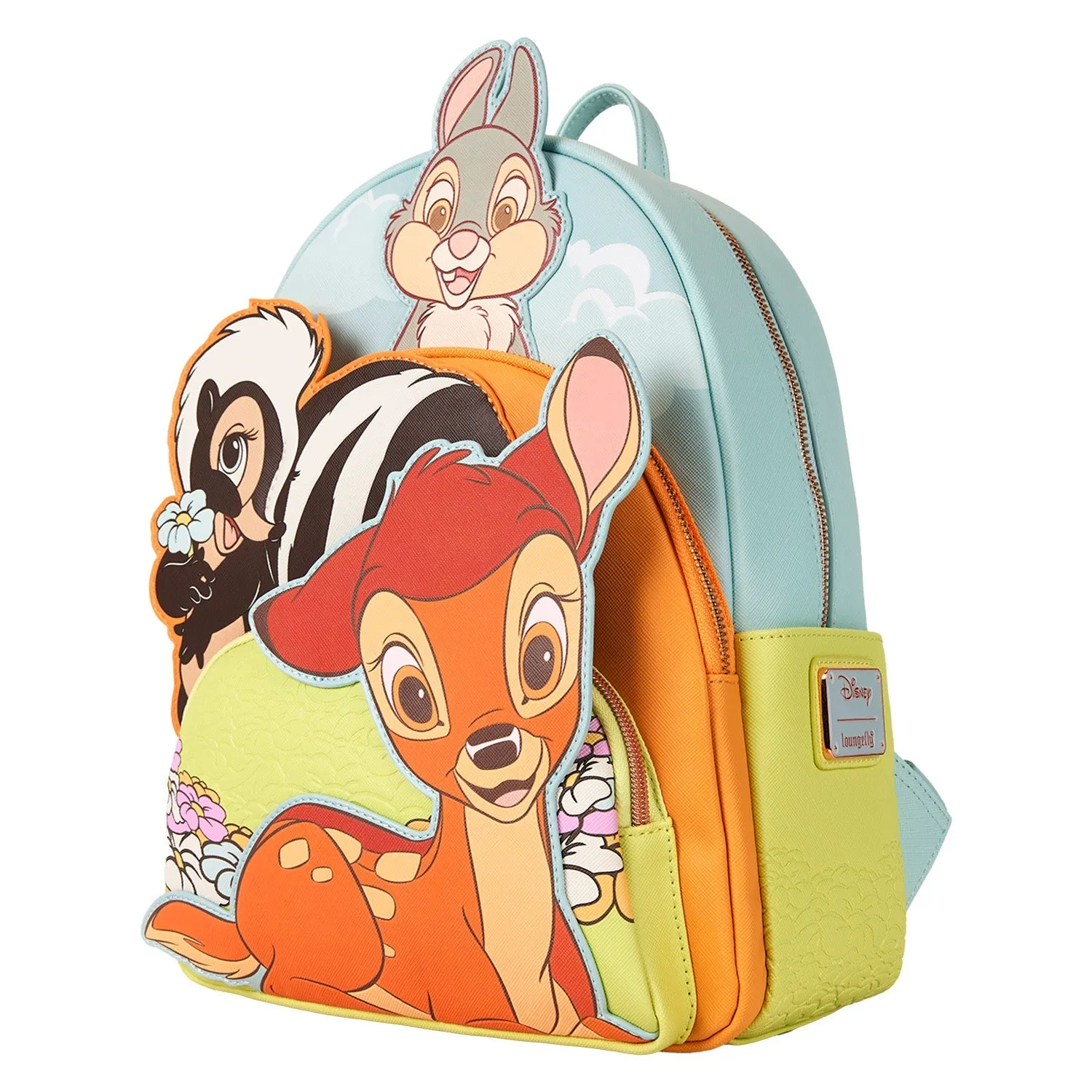 Loungefly x Disney Bambi Triple Pocket Mini Backpack