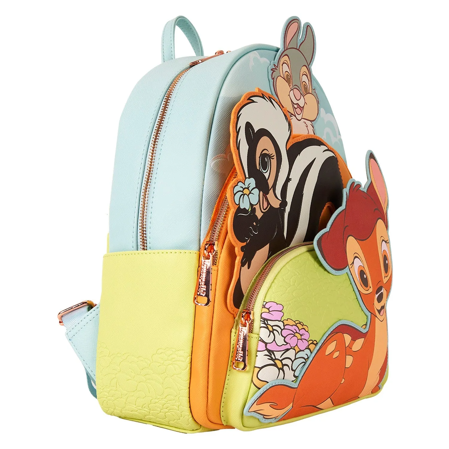 Loungefly x Disney Bambi Triple Pocket Mini Backpack