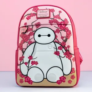 Loungefly x Disney Baymax Sakura Flowers Mini Backpack