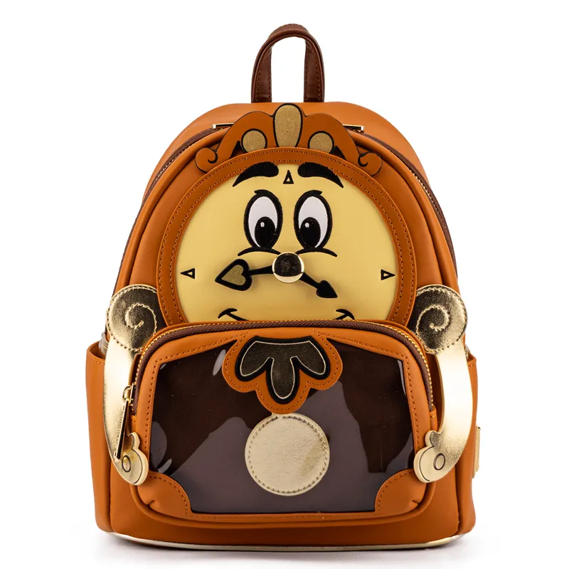 Loungefly x Disney Beauty and the Beast Cogsworth Cosplay Mini Backpack