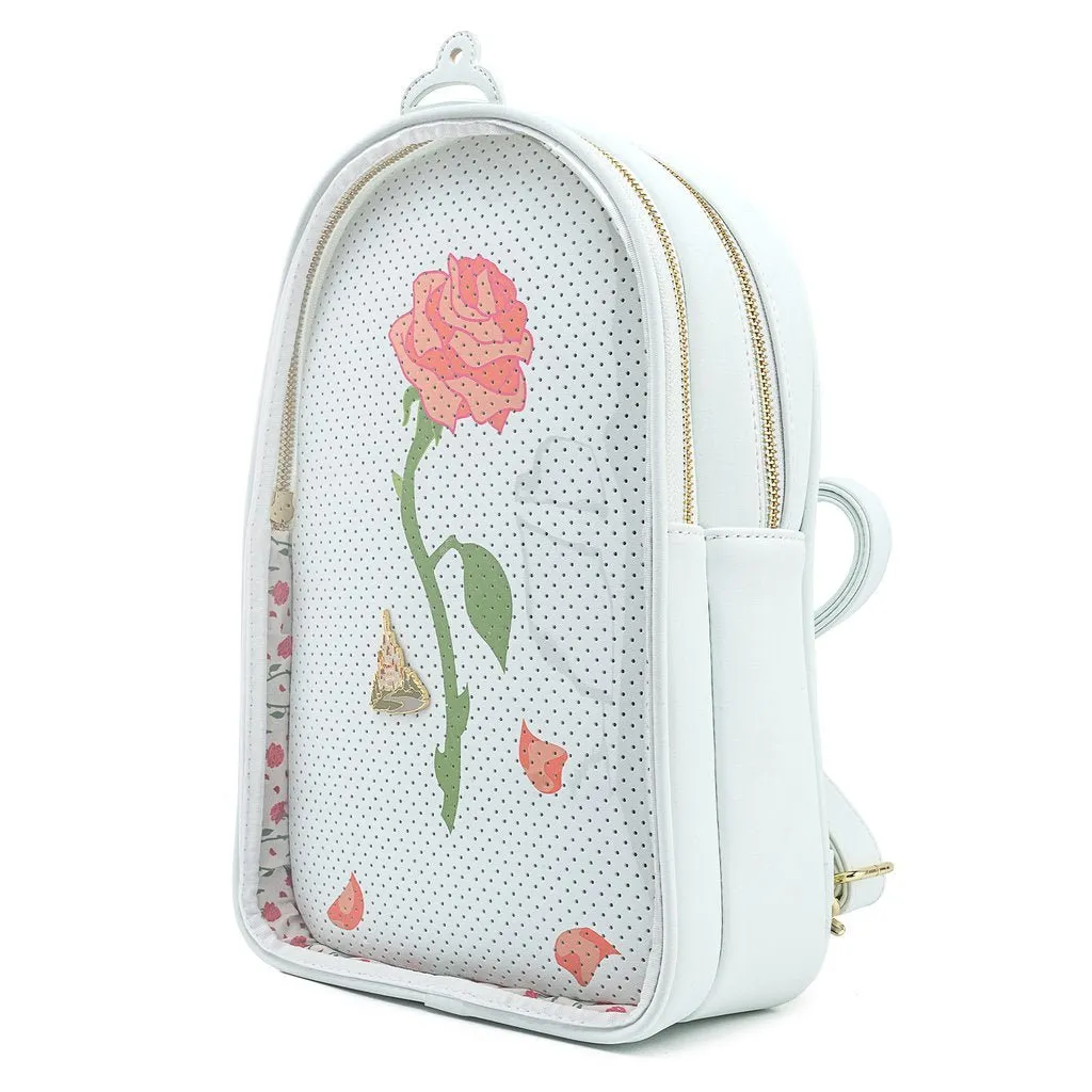 Loungefly x Disney Beauty and the Beast Pin Trader Backpack