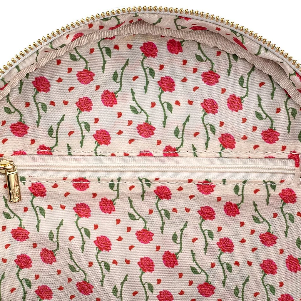 Loungefly x Disney Beauty and the Beast Pin Trader Backpack