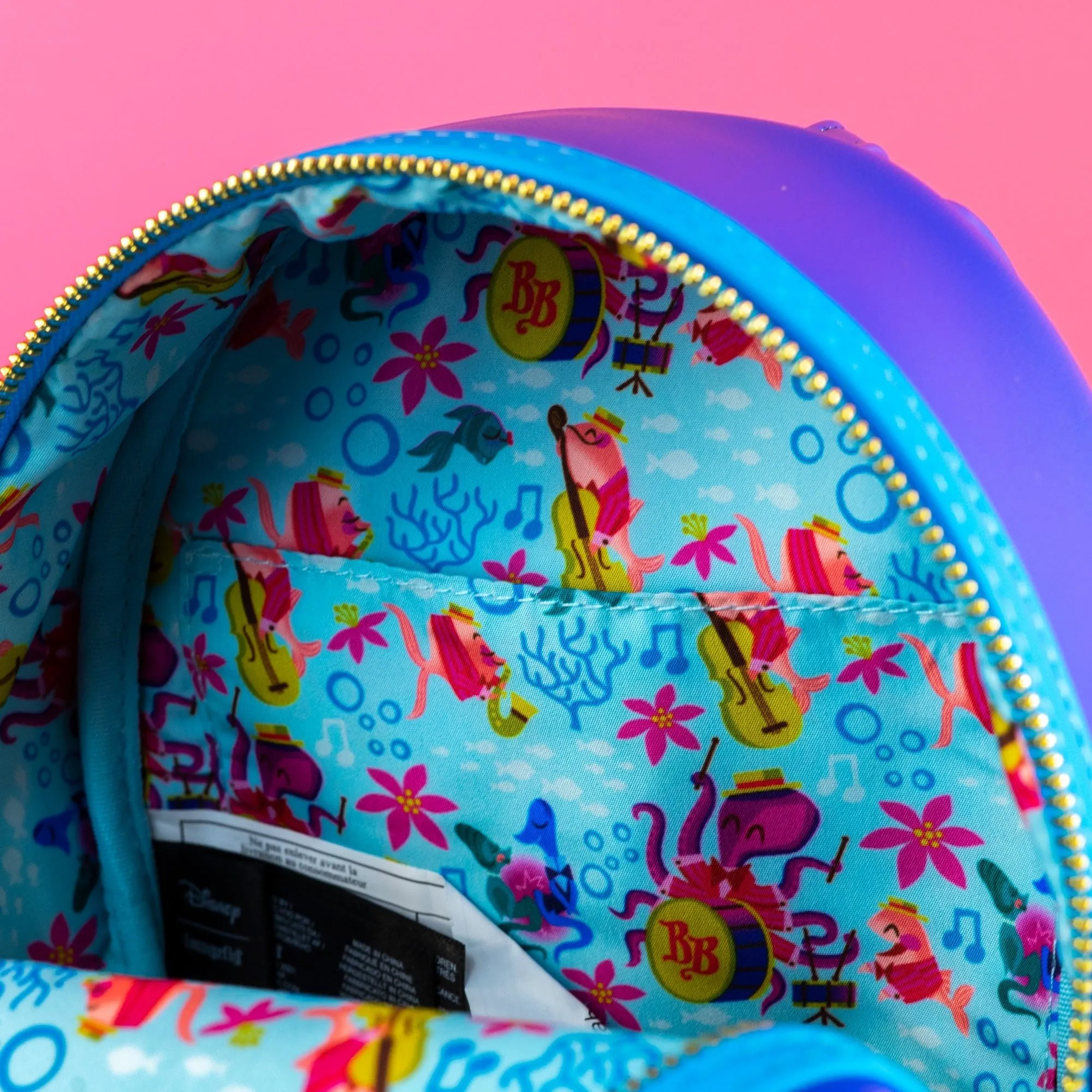 Loungefly x Disney Bedknobs and Broomsticks Beautiful Briny Ballroom Mini Backpack