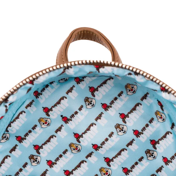 Loungefly x Disney Chip and Dale Snackies All Over Print Mini Backpack