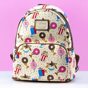 Loungefly x Disney Chip and Dale Snackies All Over Print Mini Backpack