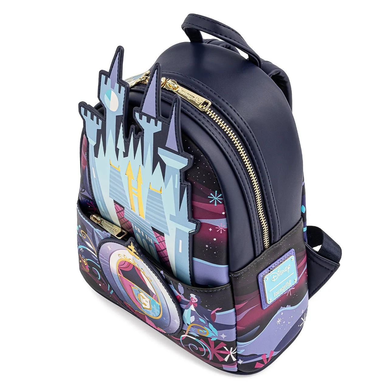 Loungefly x Disney Cinderella Castle Mini Backpack