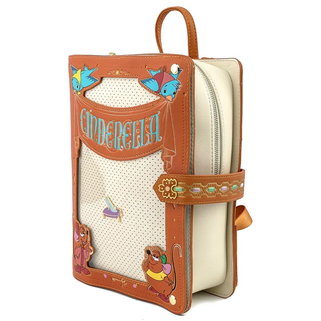 Loungefly x Disney Cinderella Pin Trader Backpack