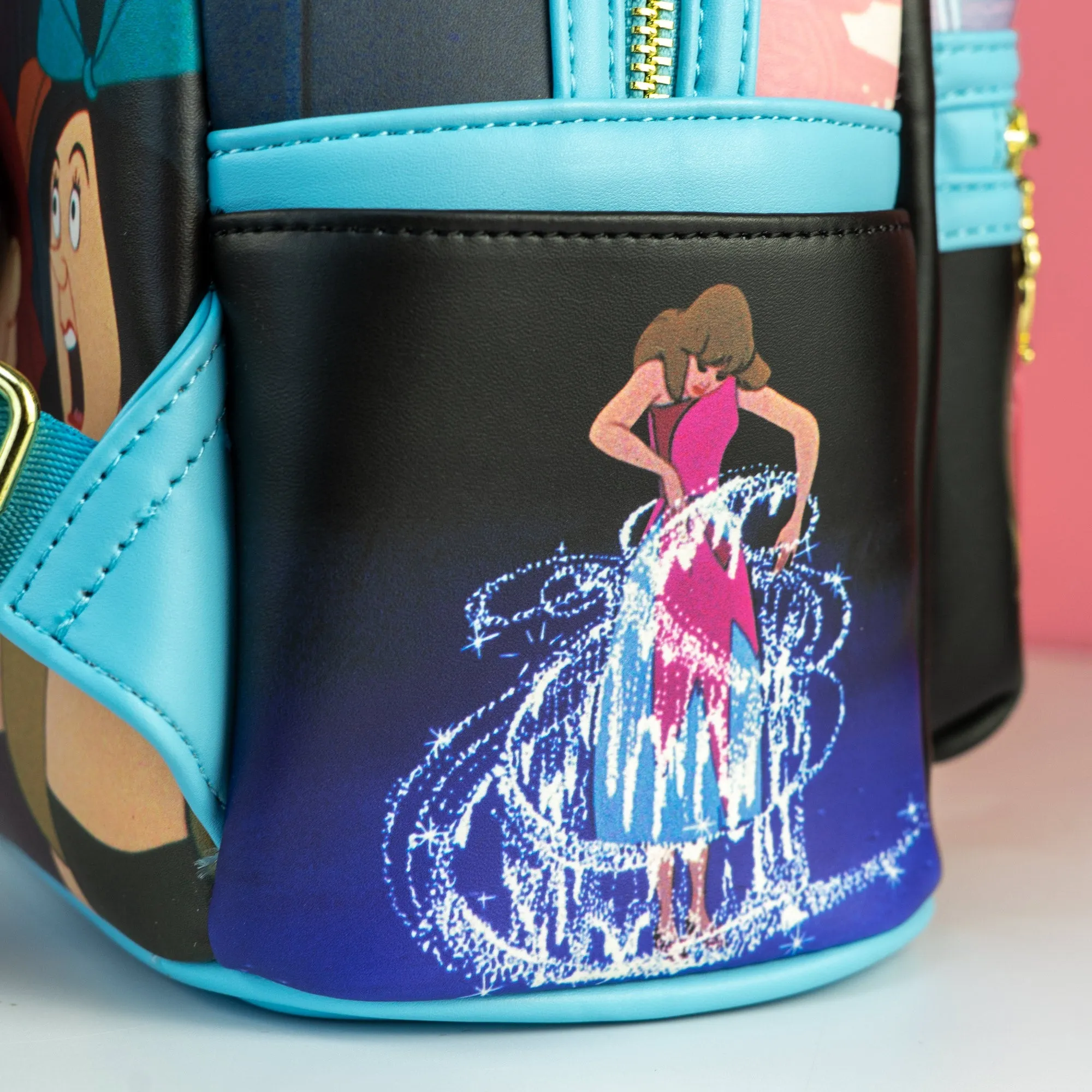 Loungefly x Disney Cinderella Princess Scenes Mini Backpack