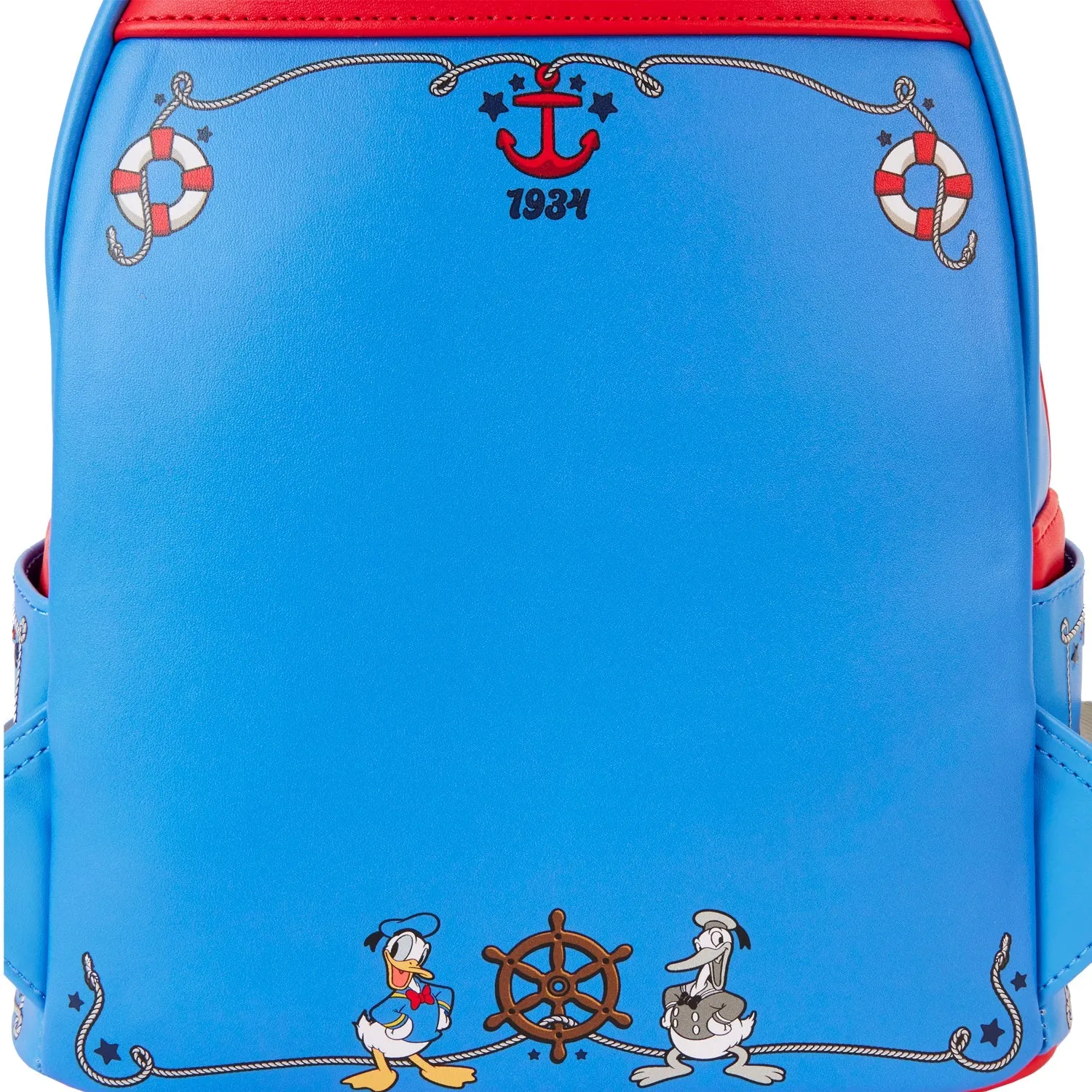 Loungefly x Disney Donald Duck 90th Anniversary Mini Backpack