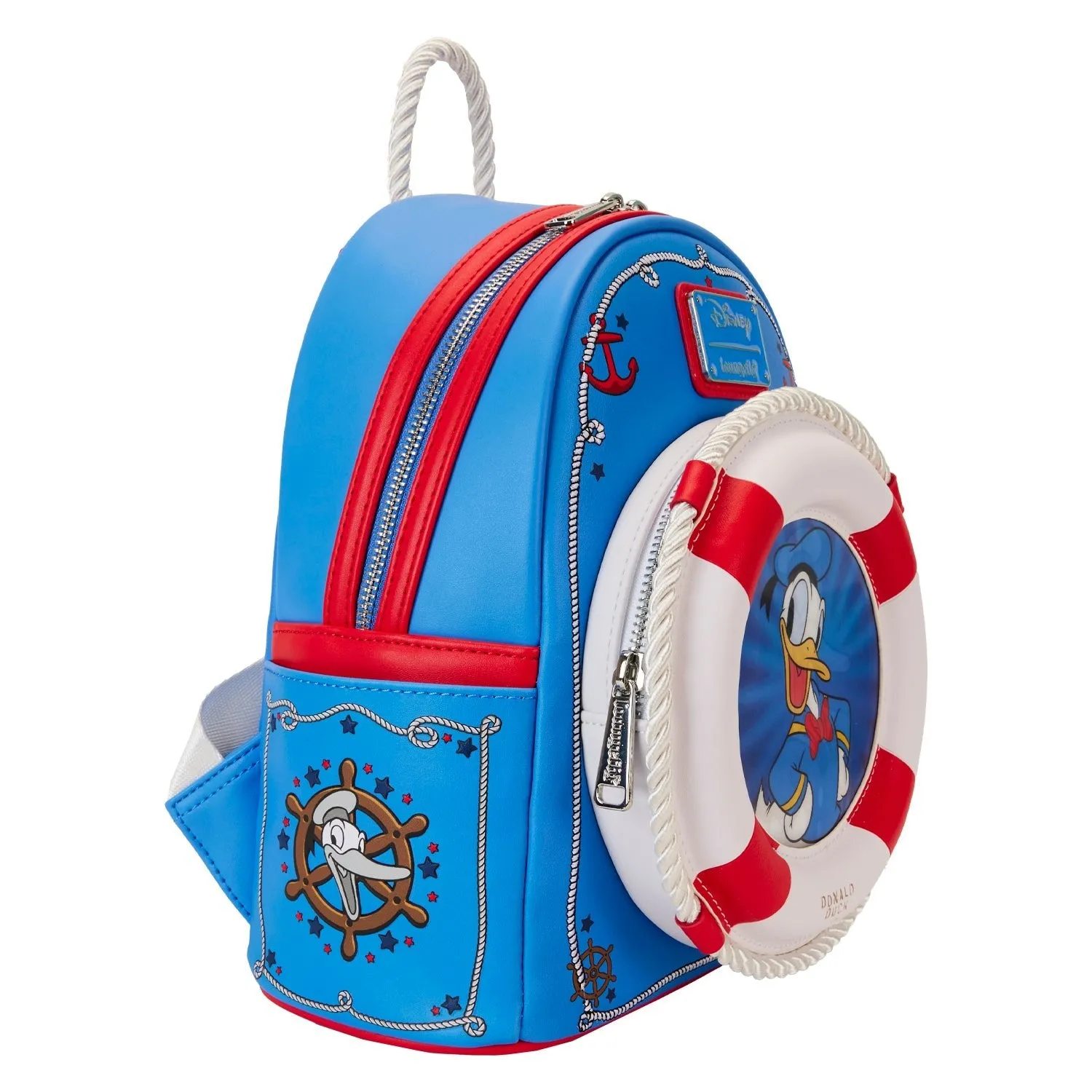 Loungefly x Disney Donald Duck 90th Anniversary Mini Backpack
