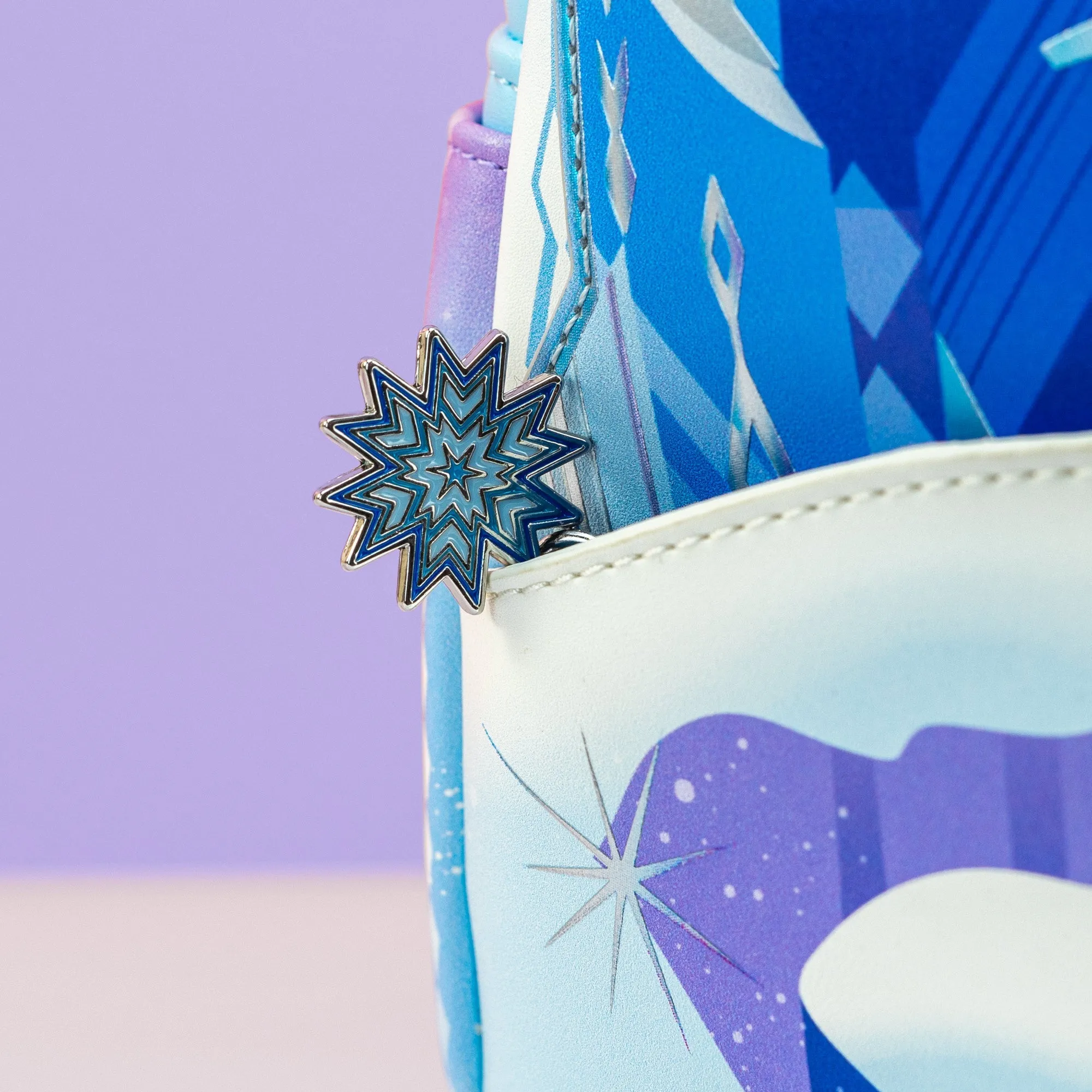Loungefly x Disney Frozen Elsa Castle Mini Backpack