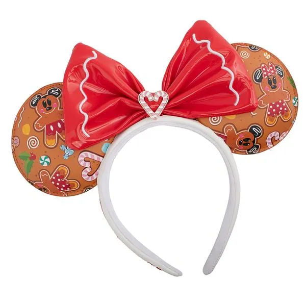 Loungefly x Disney Gingerbread All Over Print Mini Backpack and Headband Set
