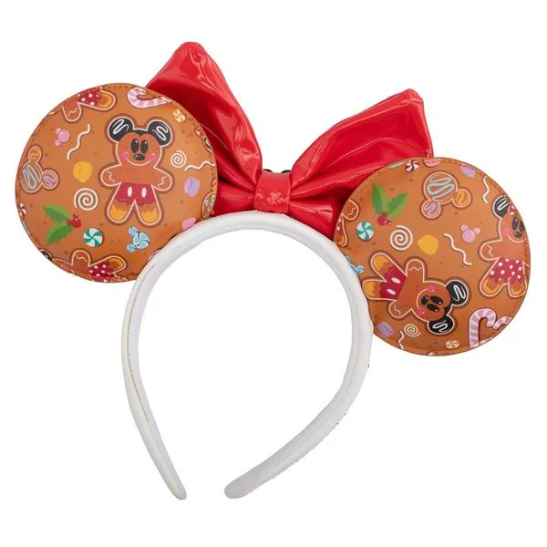 Loungefly x Disney Gingerbread All Over Print Mini Backpack and Headband Set