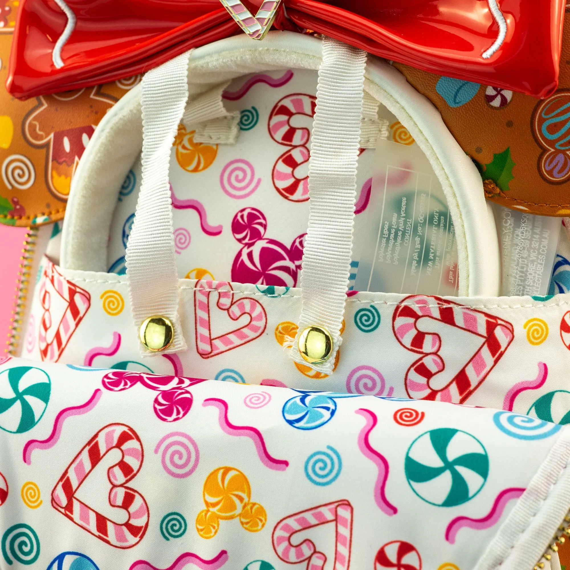 Loungefly x Disney Gingerbread All Over Print Mini Backpack and Headband Set