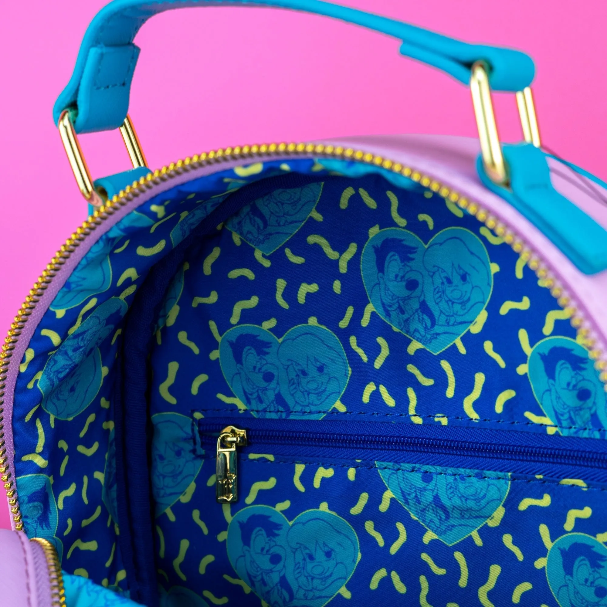Loungefly x Disney Goofy Movie Max and Roxanne Mini Backpack