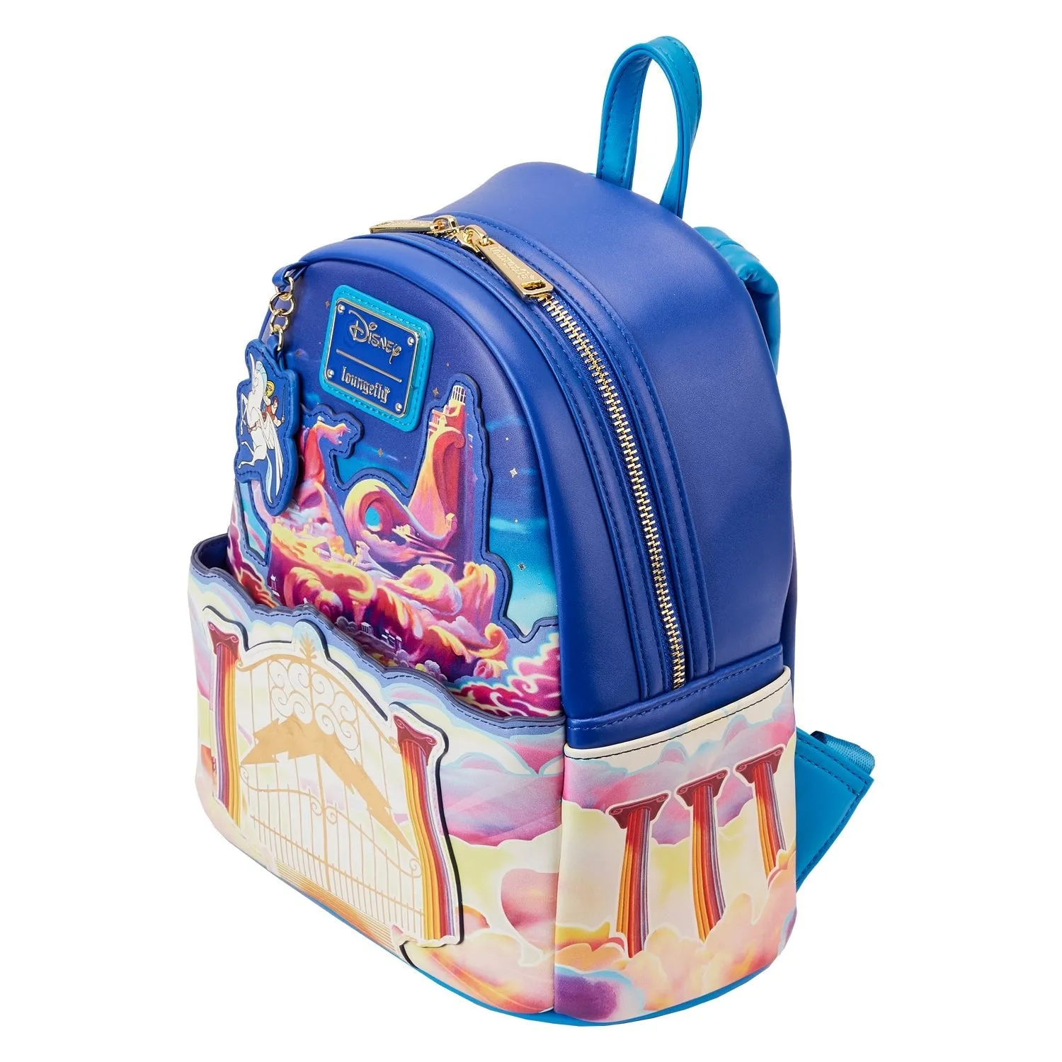 Loungefly x Disney Hercules Mount Olympus Gates Mini Backpack