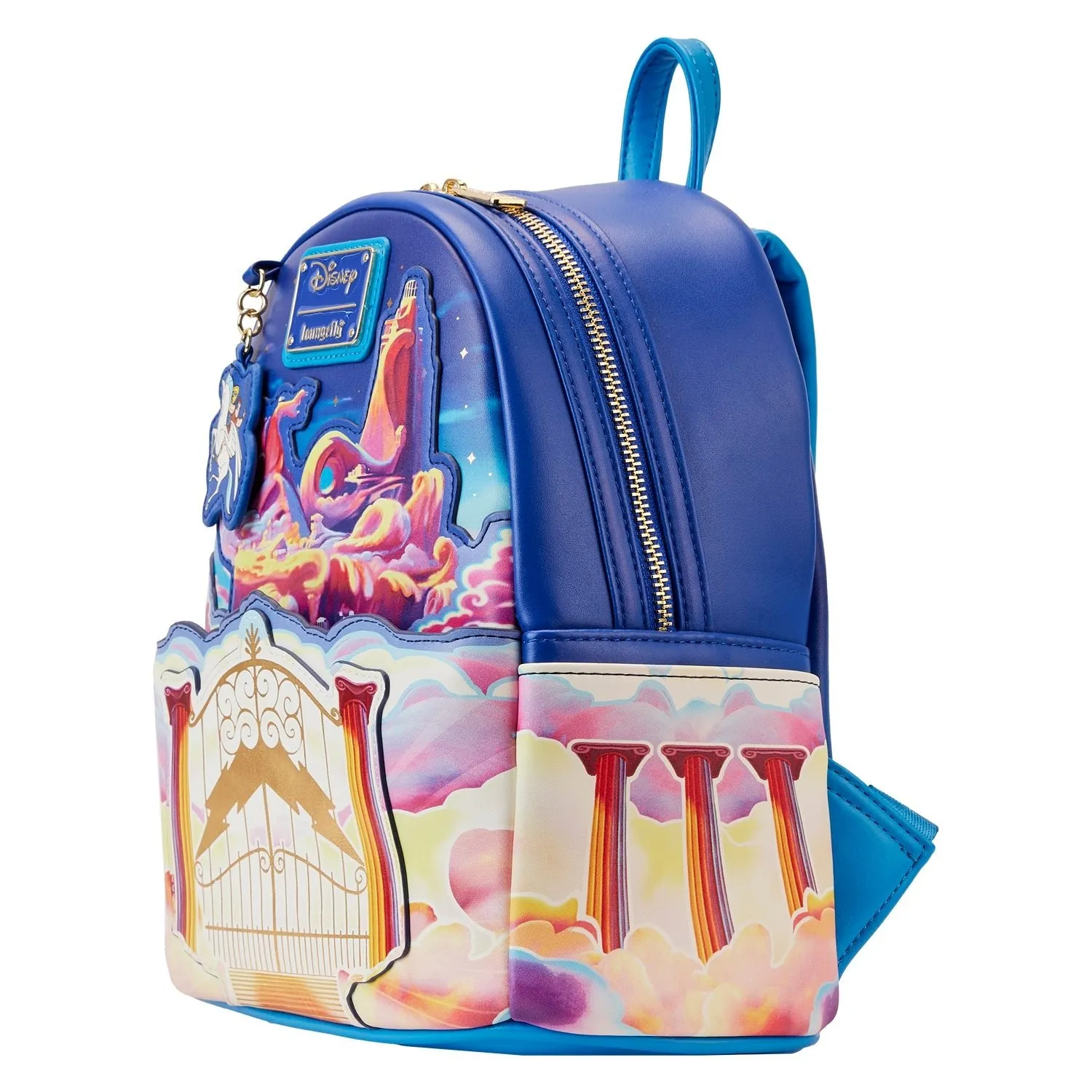 Loungefly x Disney Hercules Mount Olympus Gates Mini Backpack