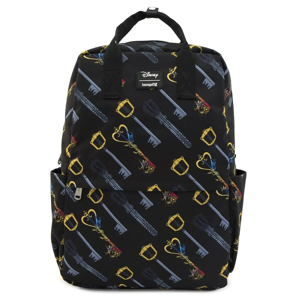Loungefly x Disney Kingdom Hearts Keyblade Canvas Backpack
