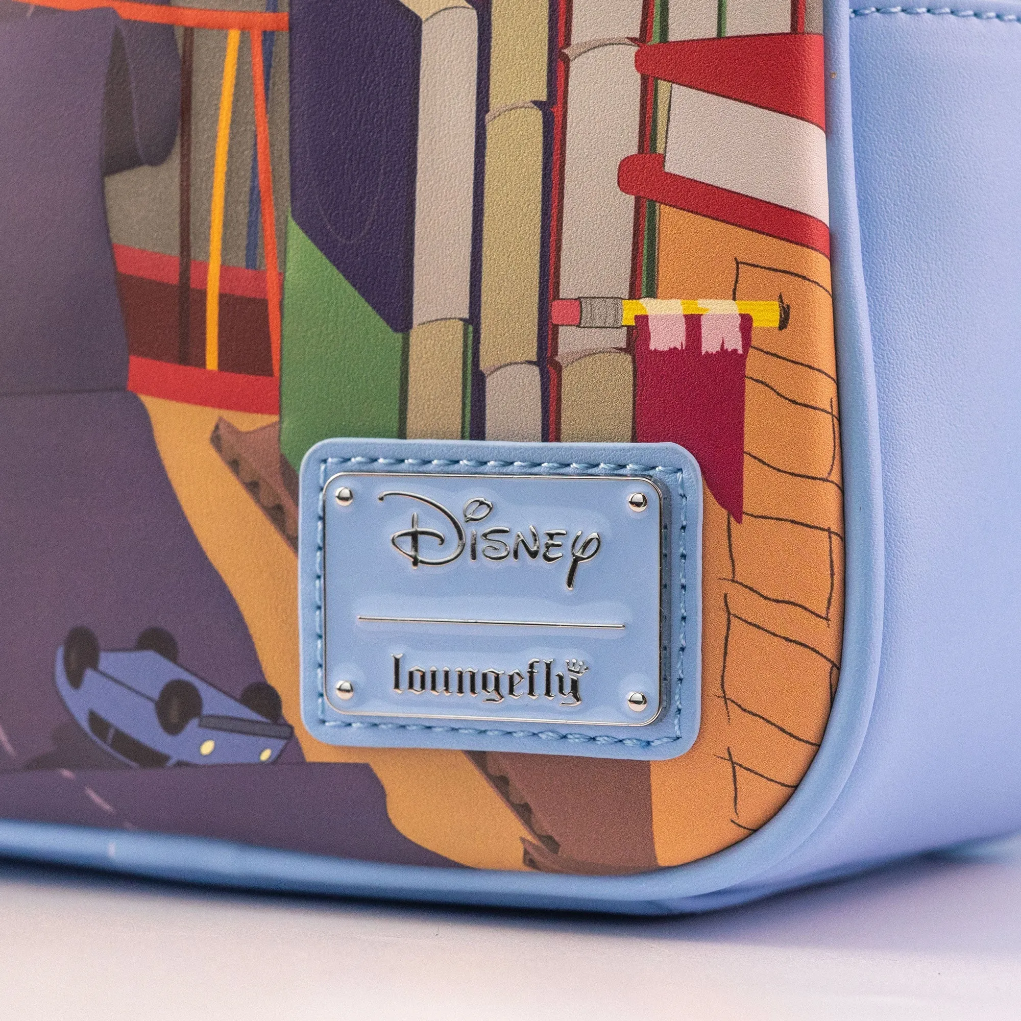 Loungefly x Disney Lilo and Stitch Badness Level Mini Backpack