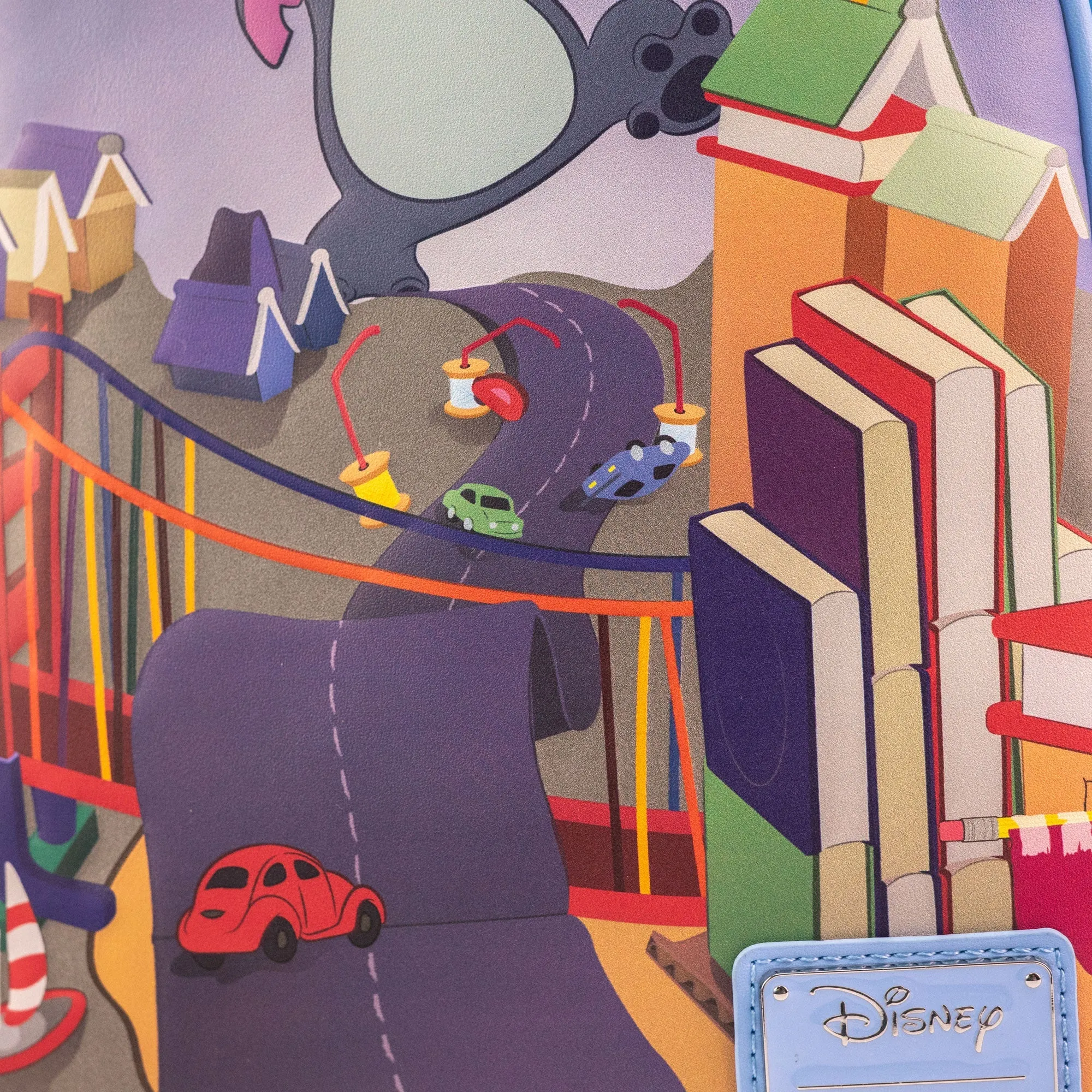 Loungefly x Disney Lilo and Stitch Badness Level Mini Backpack