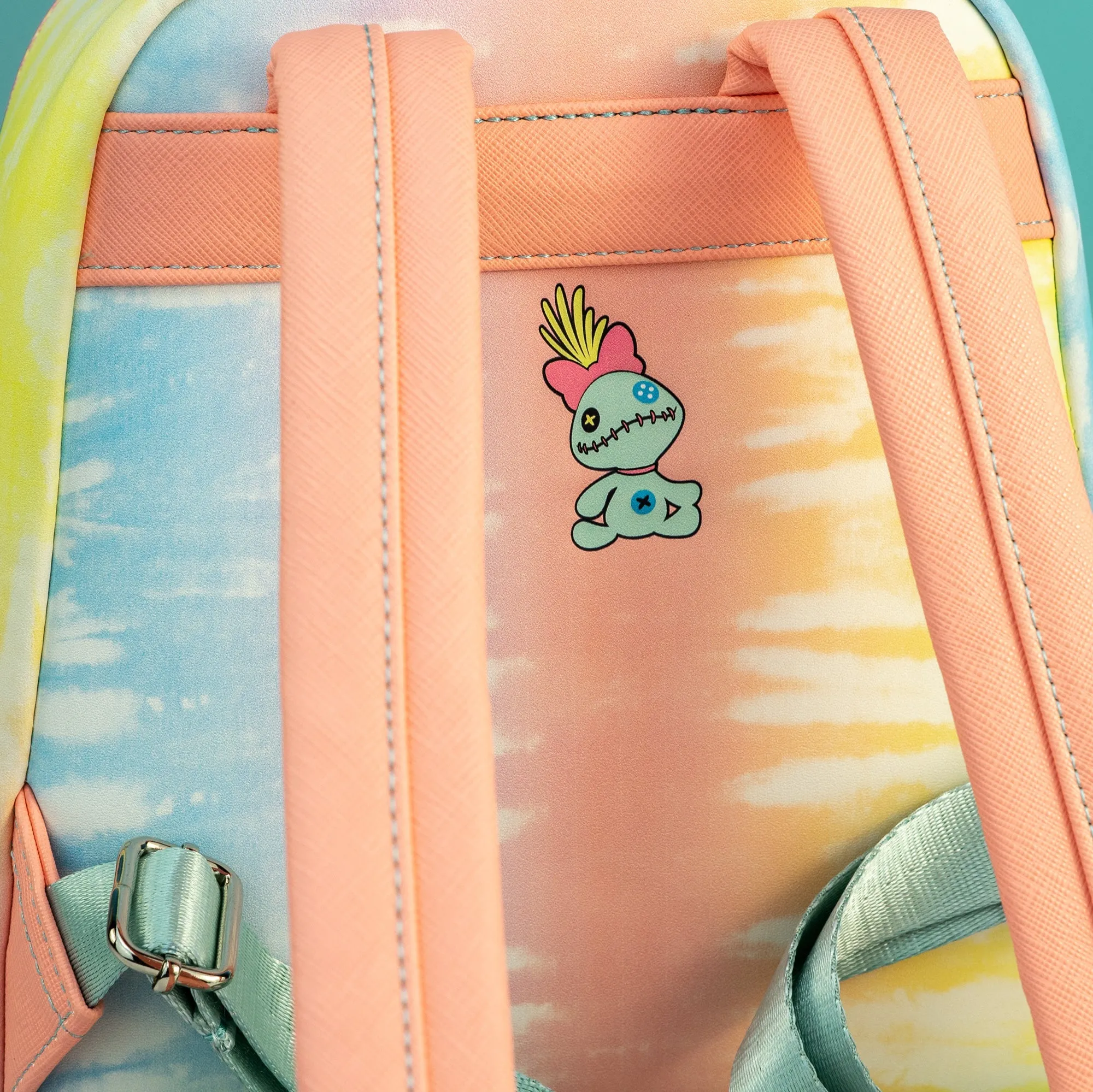 Loungefly x Disney Lilo and Stitch Pastel Tie Dye Mini Backpack
