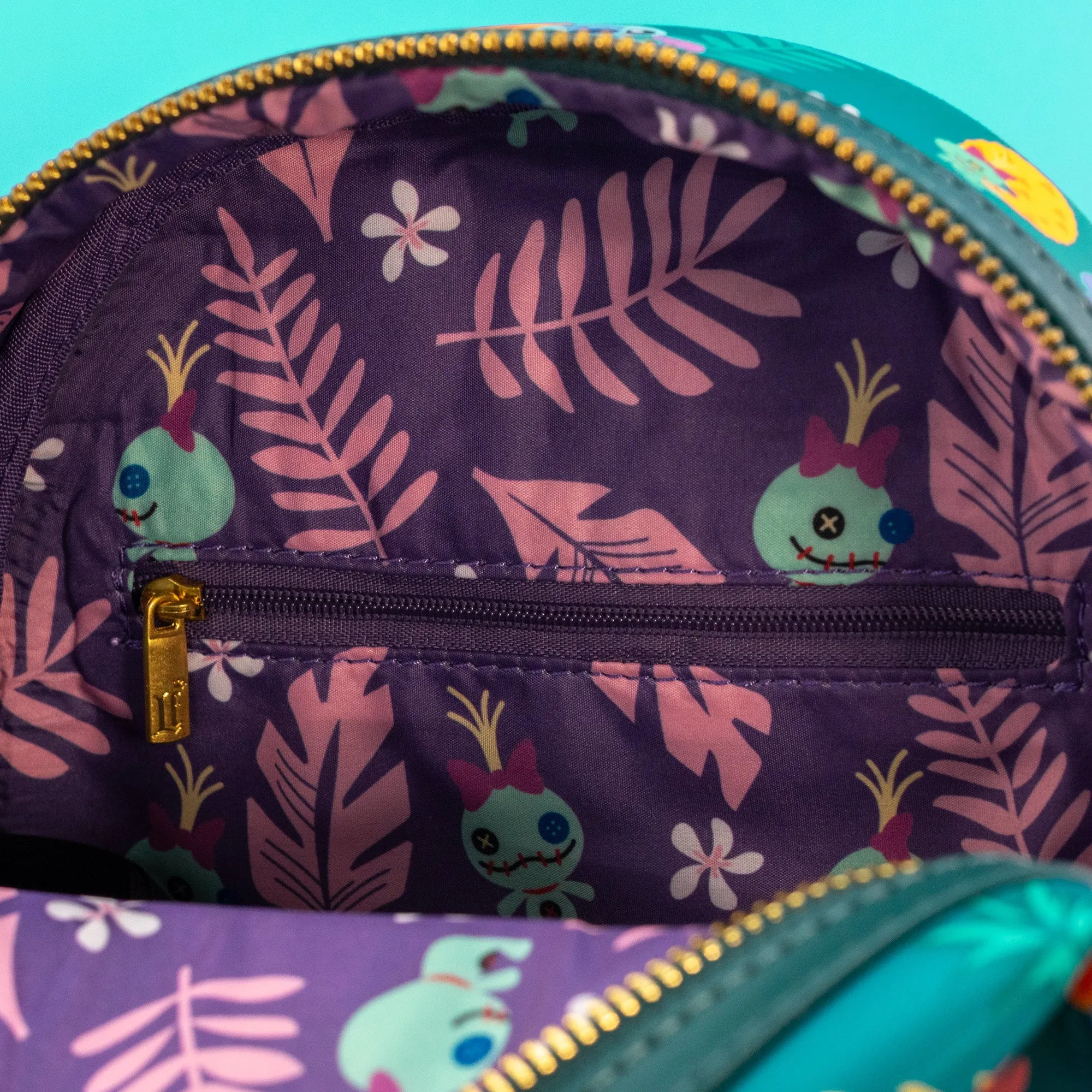 Loungefly x Disney Lilo and Stitch Pineapple Print Mini Backpack