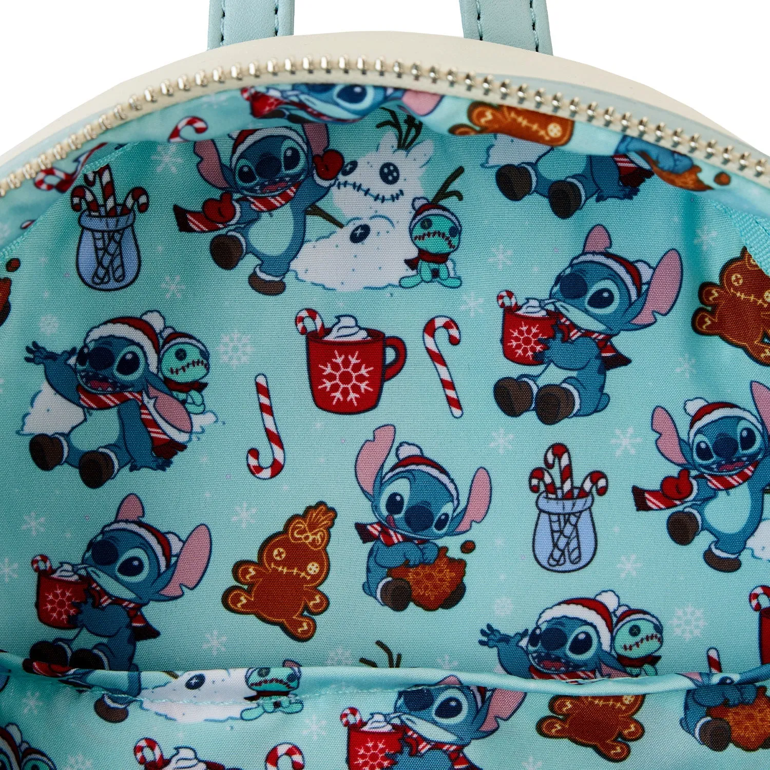 Loungefly x Disney Lilo and Stitch Snow Angel Stitch Cosplay Mini Backpack
