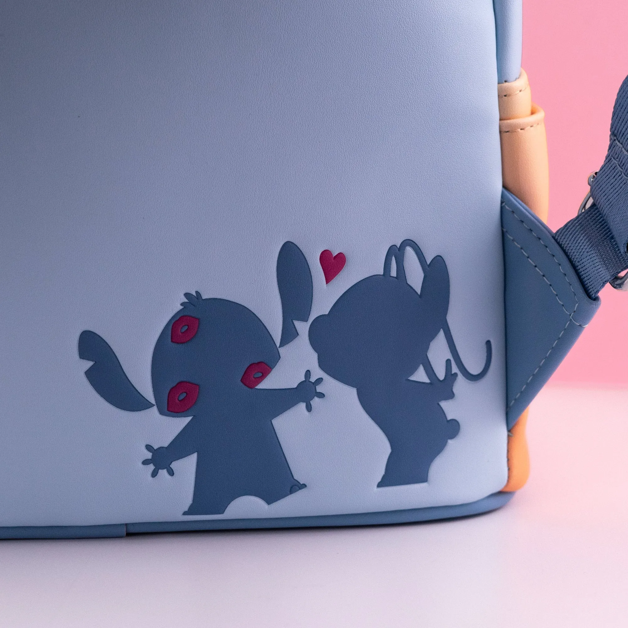 Loungefly x Disney Lilo and Stitch Snow Cone Date Night Mini Backpack