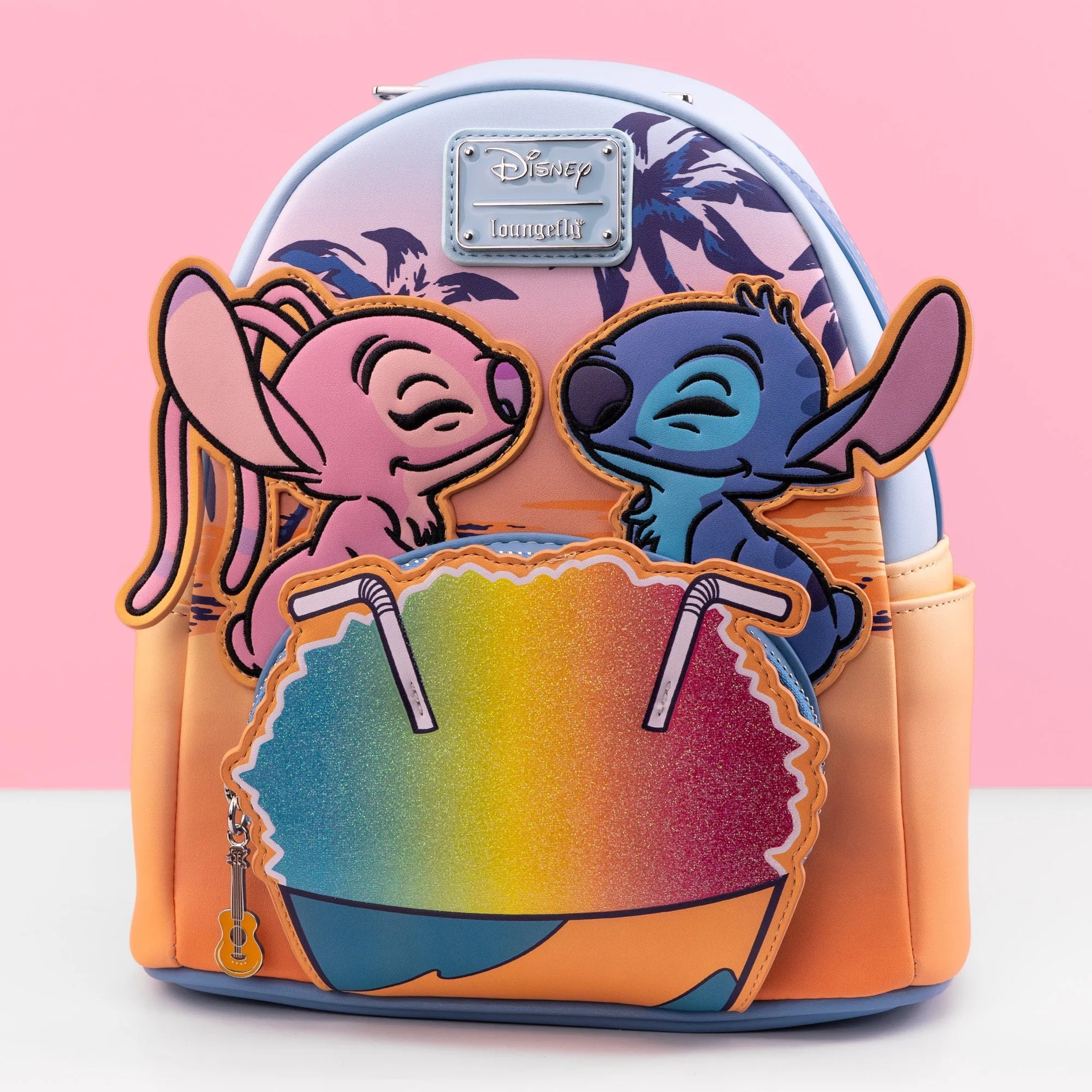 Loungefly x Disney Lilo and Stitch Snow Cone Date Night Mini Backpack