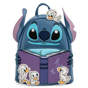 Loungefly x Disney Lilo and Stitch Story Time Duckies Mini Backpack