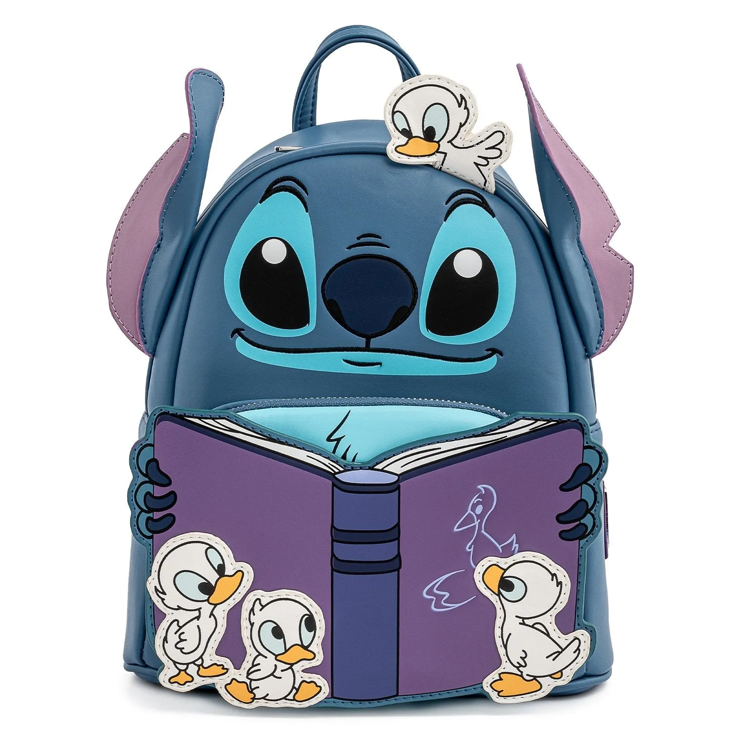 Loungefly x Disney Lilo and Stitch Story Time Duckies Mini Backpack