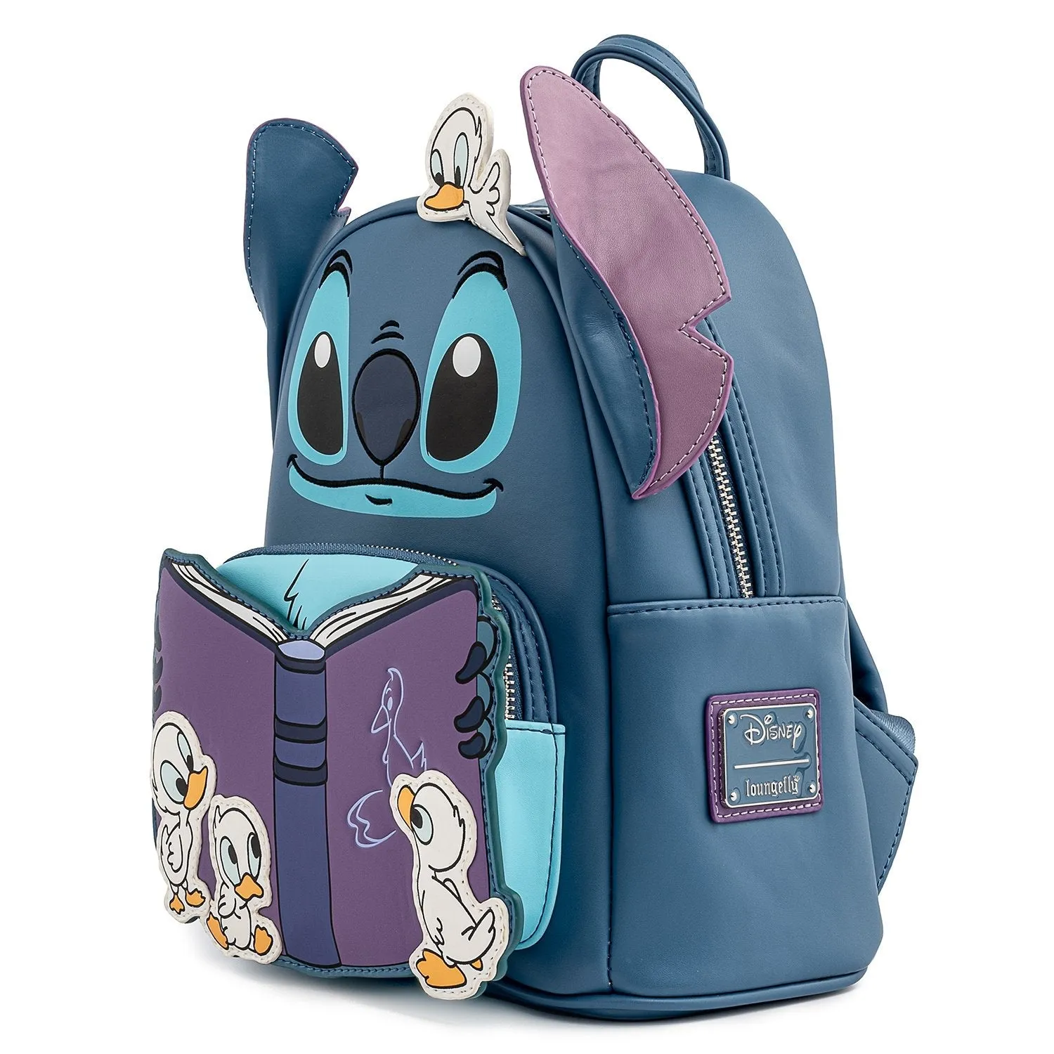 Loungefly x Disney Lilo and Stitch Story Time Duckies Mini Backpack