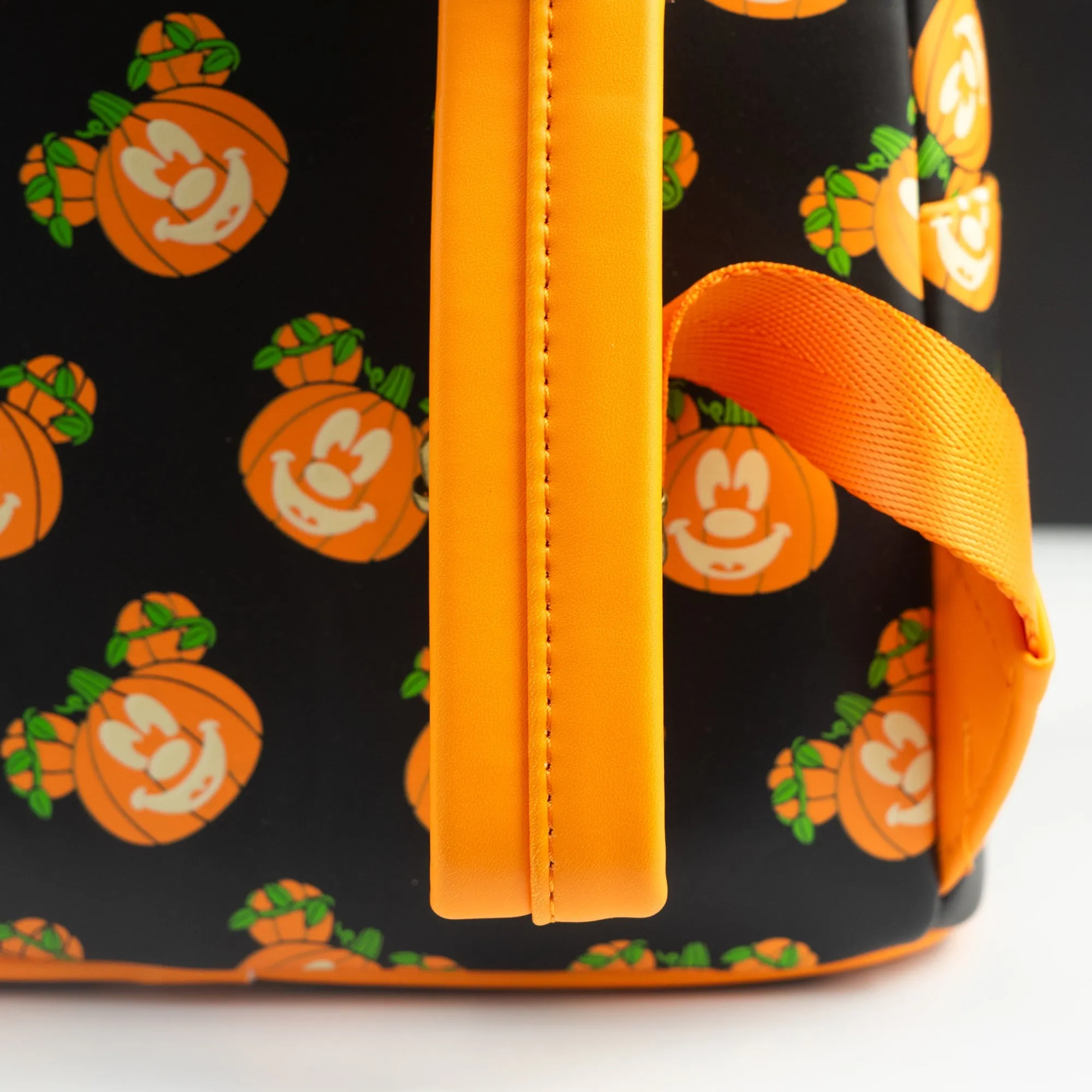 Loungefly x Disney Mick-O-Lantern Pumpkin Mini Backpack