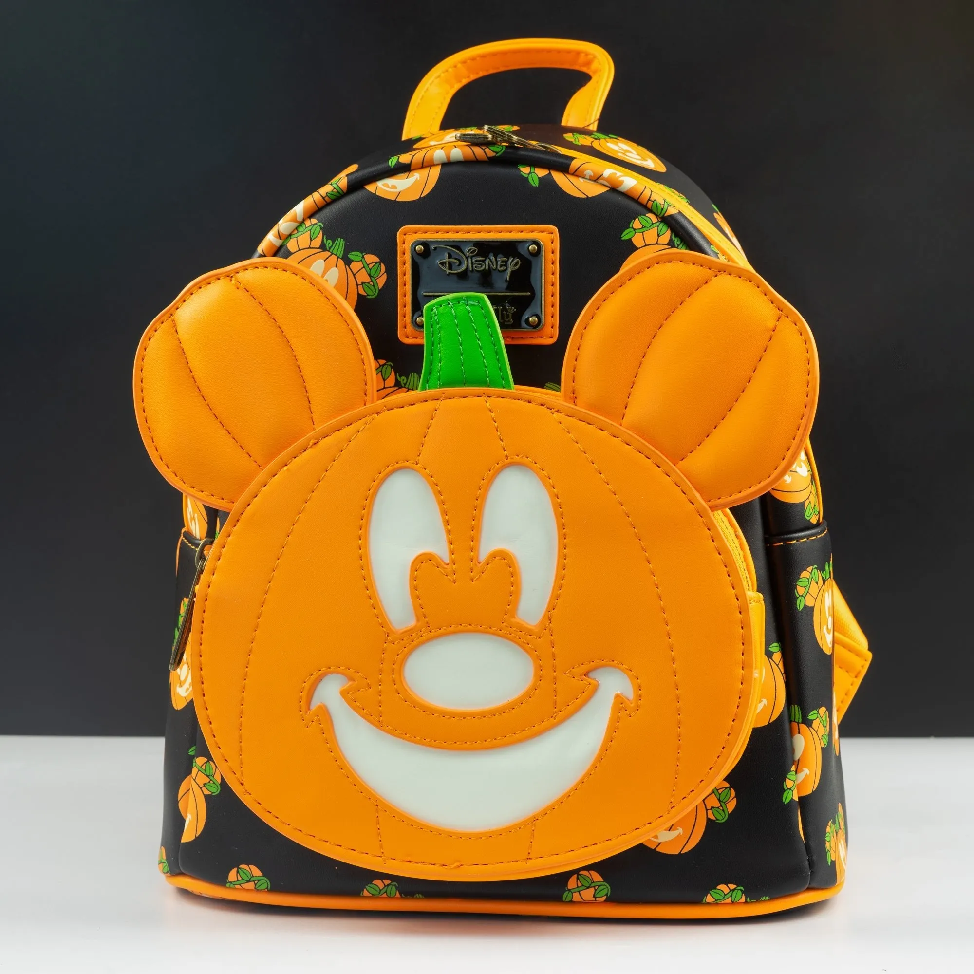 Loungefly x Disney Mick-O-Lantern Pumpkin Mini Backpack