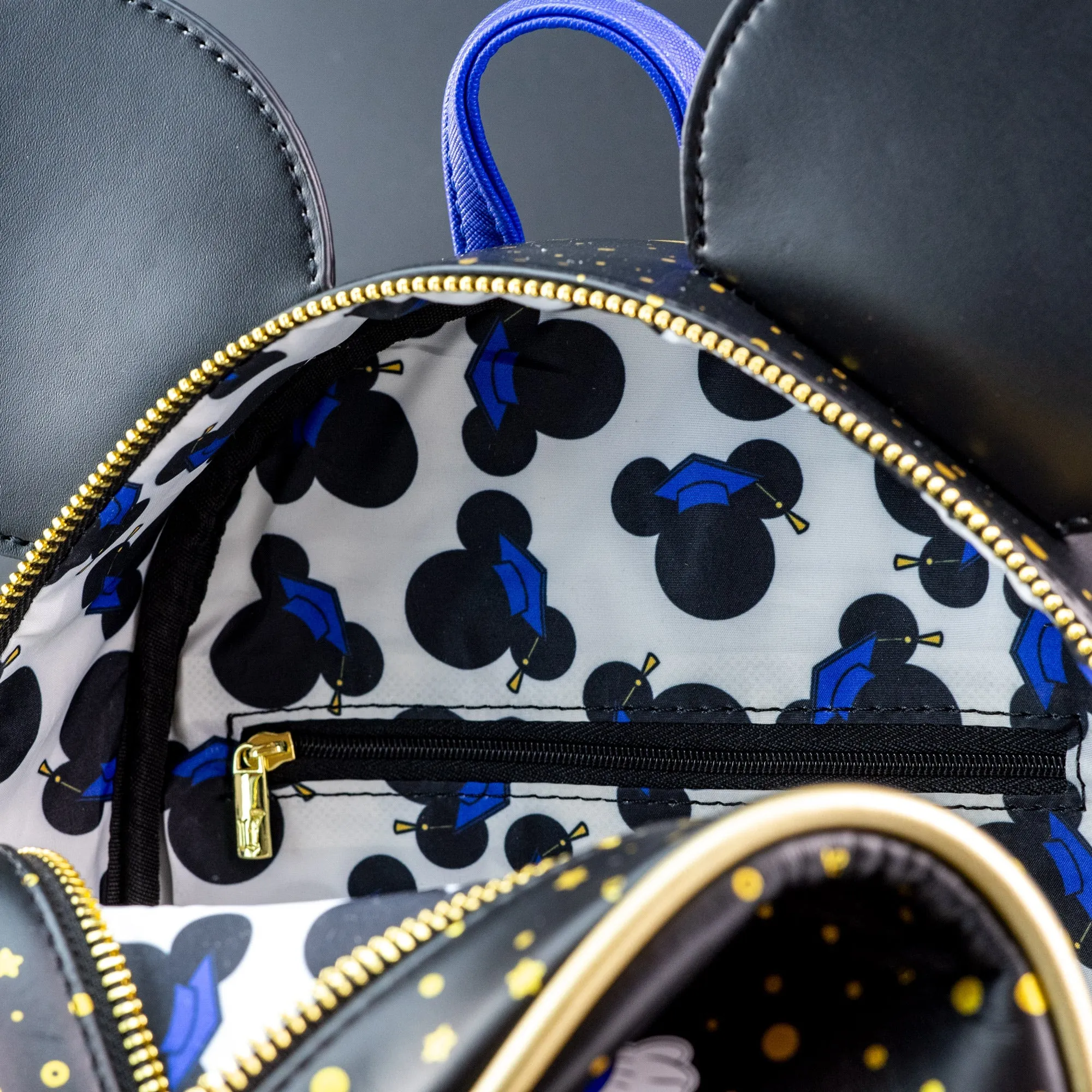 Loungefly x Disney Mickey & Minnie Graduation Mini Backpack